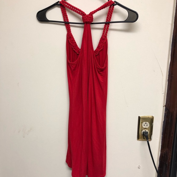 Mark Anthony Red Racerback Tank Top - Picture 4 of 6